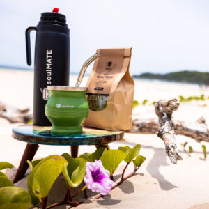 CHRISTMAS! Yerba + Gourd + Bombilla straw + Flask